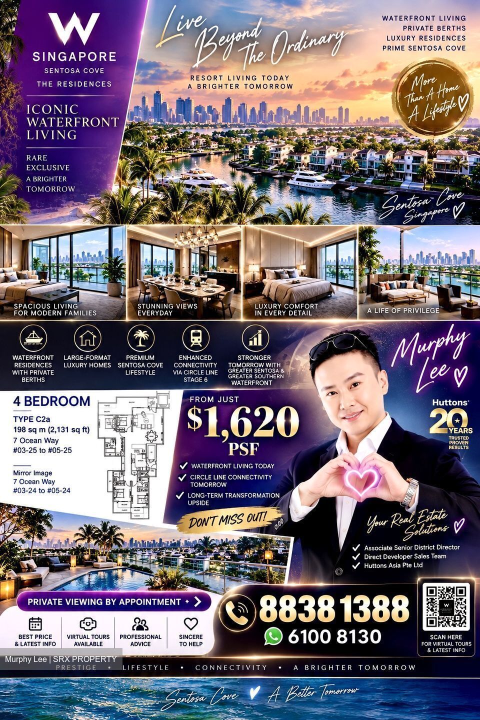 The Residences at W Singapore Sentosa Cove (D4), Condominium #617501901
